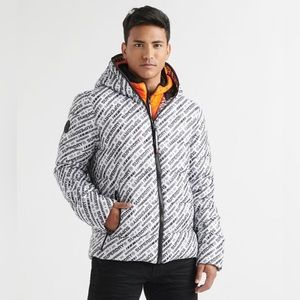 Superdry | White Street Line Puffer Coat - Men